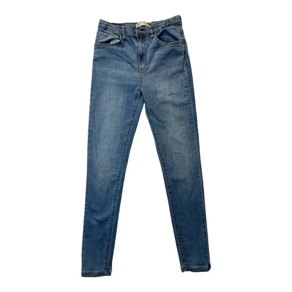 Levi's Girls 720 High Rise Super Skinny Jeans Size 14‎ Blue Denim